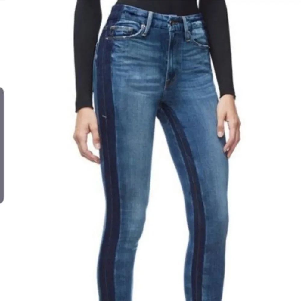 Good American good waist high waisted blue 108 sz 00/24